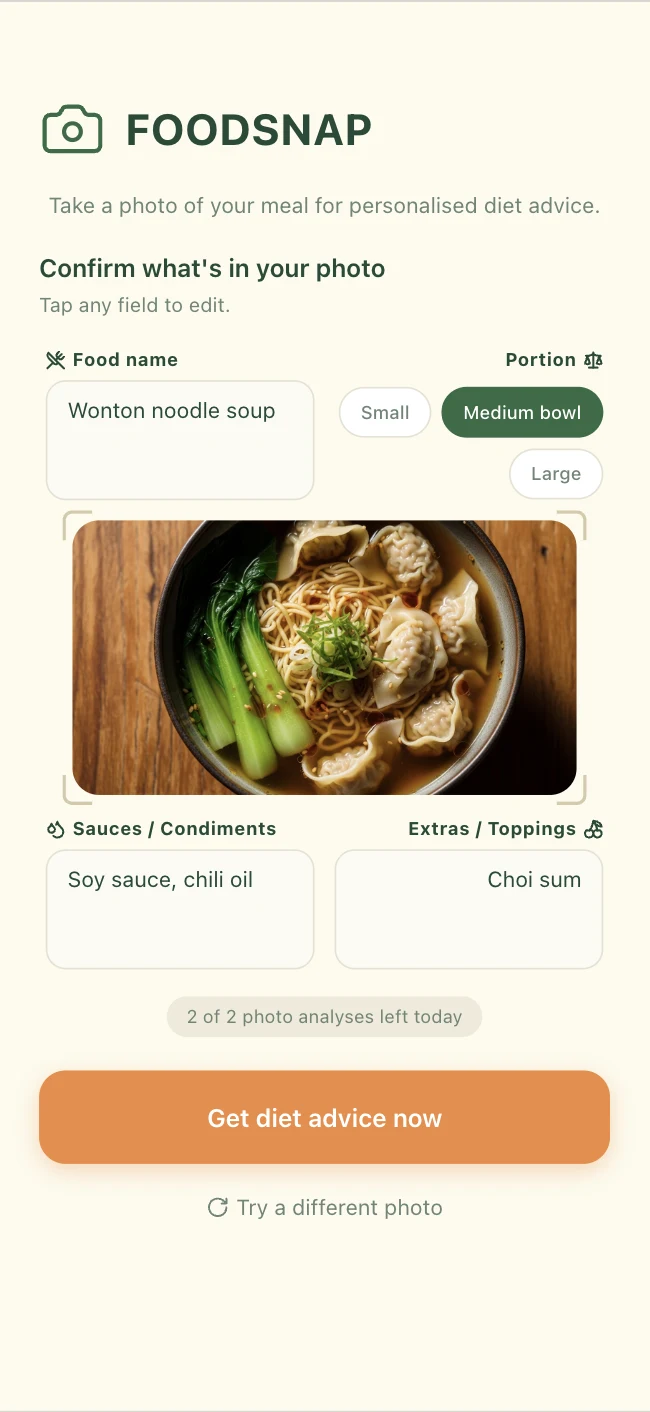 Food snap
